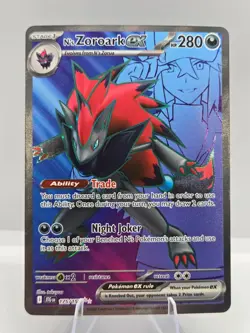 N's Zoroark ex 175/159 Ultra Rare Journey Together Pokemon NM - Image 1