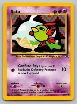 Pokemon TCG Neo Discovery Natu #59 - Image 1