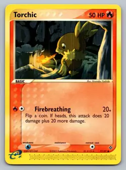 Pokemon TCG Dragon Torchic 77/97 - Image 1