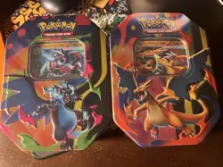 Pokemon Mega Charizard ex Tins - Image 1