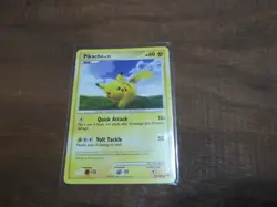 Pikachu Majestic Dawn Pokemon TCG 70/100 Diamond & Pearl Common NM/LP - Image 1