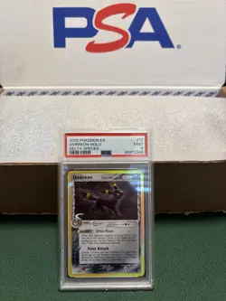 Pokemon TCG: Umbreon-Holo #17/113, EX Delta Species 2005, PSA 9 MINT. - Image 1