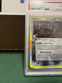 Pokemon TCG: Umbreon-Holo #17/113, EX Delta Species 2005, PSA 9 MINT. - Image 5