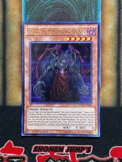 Yugioh Dark Summoning Beast DUSA-EN030 Ultra Rare 1st Ed NM - Image 1