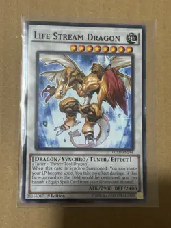 Yu-Gi-Oh Life Stream Dragon 1st Edition LC5D-EN246 Common TCG NM - Image 1