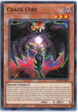 Yugioh - Chaos Core SDSA-EN002 1st Edition - Structure Deck: Sacred Beasts - Image 1