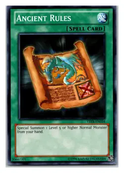 Starter Deck: Yugi Reloaded #YSYR-EN034 Ancient Rules - Unlimited - Image 1