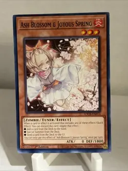 Yugioh Ash Blossom & Joyous Spring SDCB-EN014 1st Edition Common - Image 1