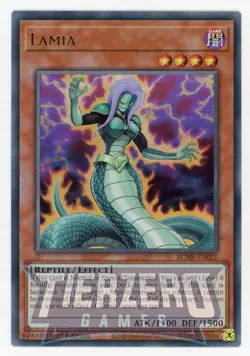 Yugioh Lamia BLMR-EN021 Ultra Rare 1st Edition Near Mint - Image 1