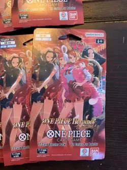 Brand New Sealed ONE PIECE Heroines EB-03 Lot x20 Sleeved Booster pack English - Image 2