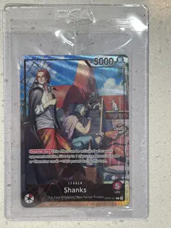 One Piece Shanks Leader Promo Card PSA Magazine Exclusive OP09-001 Sealed - Image 2