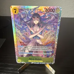 Nico Robin EB03-055 Extra Booster: One Piece Heroines Edition Foil Super Rare - Image 1