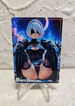 Nier Automata Trading Card Waifu Goddess Story Anime Girl holo Karte Manga Full - Image 1