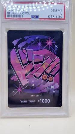 2024 ONE PIECE PRB01 EN DON!! CARD REIJU-HOLOFOIL PSA10 - Image 2