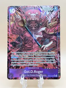Gol.D.Roger (Alt Art) OP13-064 SR Carrying on His Will - ONE PIECE Card ENGLISH - Image 1