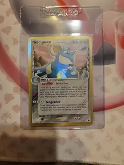 Pokemon TCG Nidoqueen EX Dragon Frontiers Holo Rare Card 7/101 NM 2006 - Image 3