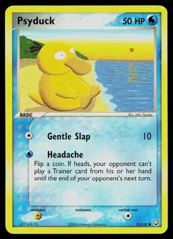 Pokemon Card - Psyduck Team Rocket Returns 70/109 Common - Image 1