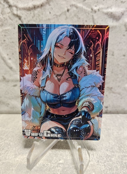 Rosanna Nikke Trading Card Waifu Goddess Story Anime Girl holo Karte Manga Full - Image 1
