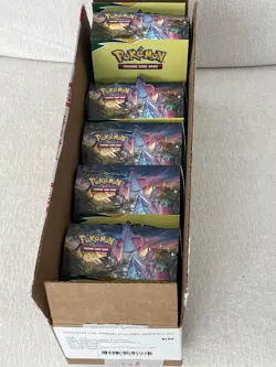 Evolving skies Empty Booster box case no cards just boxes 2021 not sealed - Image 2