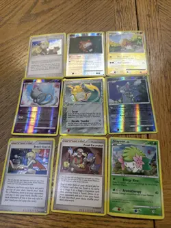 Lot of Vintage/2000s Pokemon Cards Holo/Reverse Holo HEAVILY PLAYED - Image 1