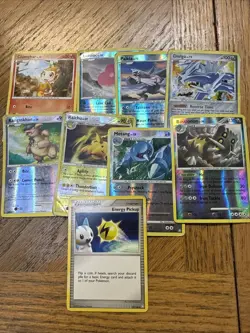 Lot of Vintage/2000s Pokemon Cards Holo/Reverse Holo HEAVILY PLAYED - Image 2