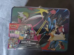 Pokemon 2025 Fall Mega Collector Chest Tin Box - 6 Packs & 3 Foil Cards - Image 1