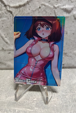 Tea Gardner Trading Card Waifu Goddess Story Anime Girl holo Karte Manga Full - Image 1