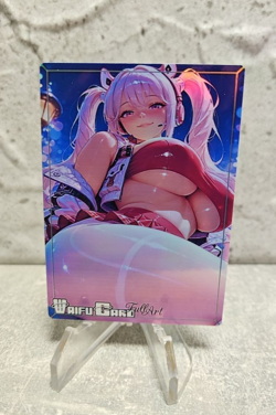 Alice Nikke Trading Card Waifu Goddess Story Anime Girl holo Karte Manga Full - Image 1