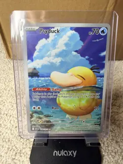 Psyduck 226/217 Illustration Rare Ascended Heroes Pokemon Card TCG NM Pack Fresh - Image 1