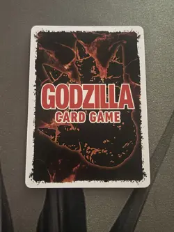 Godzilla 2000 Holo Card Godzilla Card Game PP gold rage card - Image 2