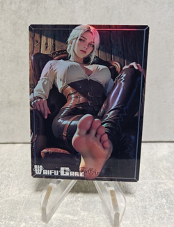 Ciri Trading Card Waifu Goddess Story Anime Girl holo Karte Manga Full Art - Image 1
