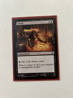 MTG Greed Commander 2013 79/356 Regular Rare - Image 2