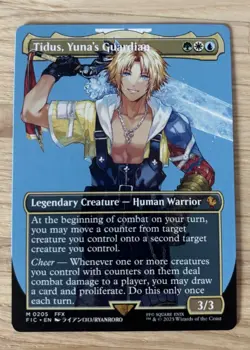 Tidus, Yuna's Guardian (Borderless) M0205 FIN MTG non-foil - Image 1