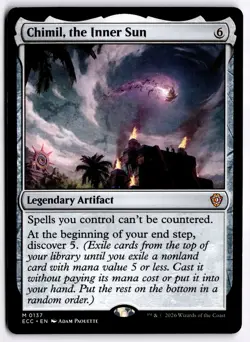 Chimil, the Inner Sun NM ECC Commander: Lorwyn Eclipsed MTG - Image 1