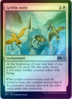 Griffin Aerie 022 274 UC FOIL M21 Core set 2021 MTG - Image 1