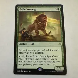 Pride Sovereign Hour of Devastation Regular LP MTG Magic the Gathering - Image 1