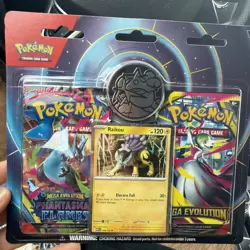 New Pokemon Mega Evolution & Phantasmal Flames 2-Pack Blister Sealed - Raikou - Image 1