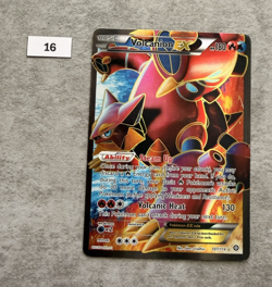 Volcanion EX (Full Art) 107/114 XY - Steam Siege Holo 2016 Pokemon - Image 1