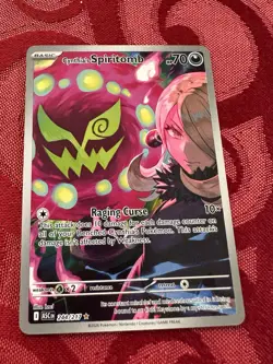 Pokemon Cynthia's Spiritomb Ascended Heroes 244/217 Illustration Rare - Image 1