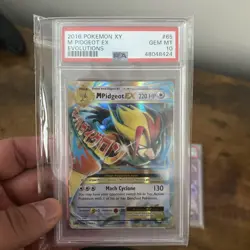 2016 Pokemon XY Evolutions M Pidgeot EX all 3 PSA 10 GEM MINT - Image 3