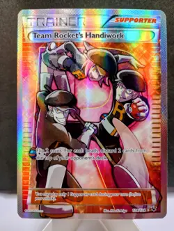 Pokemon TCG: Team Rockets Handiwork #124/124 XY Fates Collide Full Art Holo - Image 1