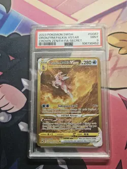 2023 Pokemon SWSH Origin Forme Palkia VST Galarian Gallery #GG67/GG70 PSA 9 - Image 1