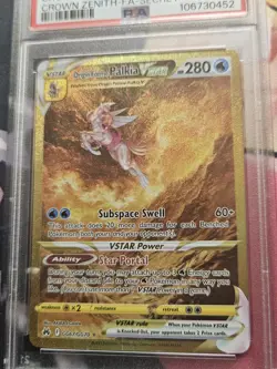 2023 Pokemon SWSH Origin Forme Palkia VST Galarian Gallery #GG67/GG70 PSA 9 - Image 2