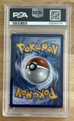 2017 POKEMON SUN & MOON SHINING LEGENDS #28 PIKACHU-REVERSE FOIL PSA 9 - Image 2