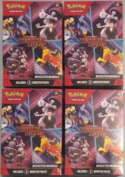 5x Pokemon Destined Rivals Booster Bundle Sealed Box Lot - TCG - Image 1