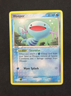2004 POKEMON EX TEAM ROCKET RETURNS 81/109 WOOPER - LIGHTLY PLAYED - Image 1