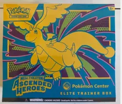 Pokemon Ascended Heroes Pokemon Center Elite Trainer Box IN HAND NEW SEALED ETB - Image 1