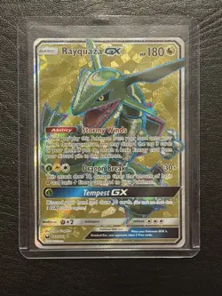 Pokemon SM: Celestial Storm Full Art Rayquaza GX 160/168 - Near Mint (NM) - Image 1