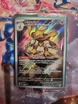Alakazam - Pokemon Mega Evolutions - Black Star Promo 009 Sealed - Image 2
