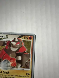 Pokemon Rhyperior LV.X Legends Awakened #145/146 Ultra Rare - Image 3